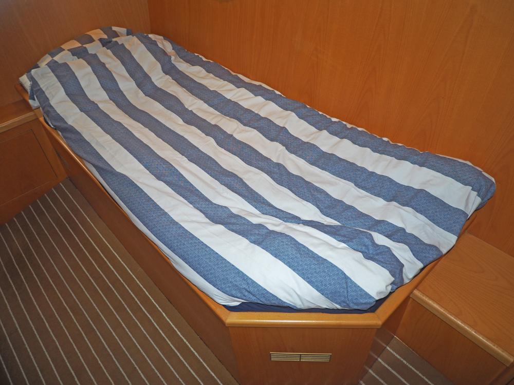 Achterkajuit, Accommodatie